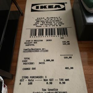 Off White X IKEA rug